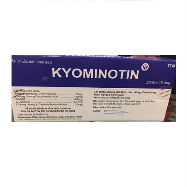 Thuốc kyominotin là thuốc gì? có tác dụng gì? giá bao nhiêu tiền?