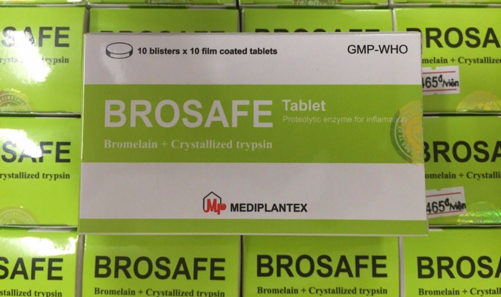 Thuốc brosafe là thuốc gì? có tác dụng gì? giá bao nhiêu tiền?