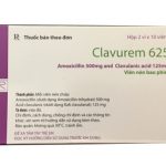 Thuốc clavurem 625 là thuốc gì? có tác dụng gì? giá bao nhiêu tiền?
