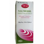 Thuốc Salmodil Expectorant Syrup 100ml là thuốc gì? có tác dụng gì? giá bao nhiêu tiền?