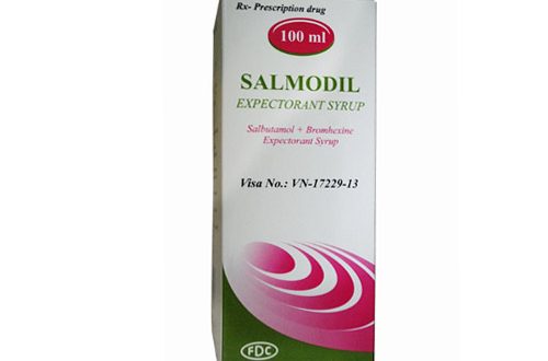 Thuốc Salmodil Expectorant Syrup 100ml là thuốc gì? có tác dụng gì? giá bao nhiêu tiền?