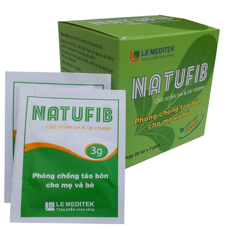 Thuốc natufib 3g là thuốc gì? có tác dụng gì? giá bao nhiêu tiền?