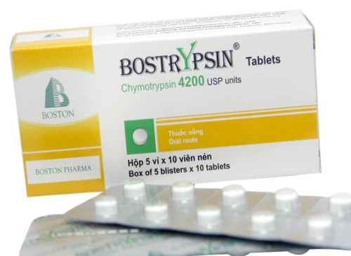 Thuốc bostrypsin là thuốc gì? có tác dụng gì? giá bao nhiêu tiền?