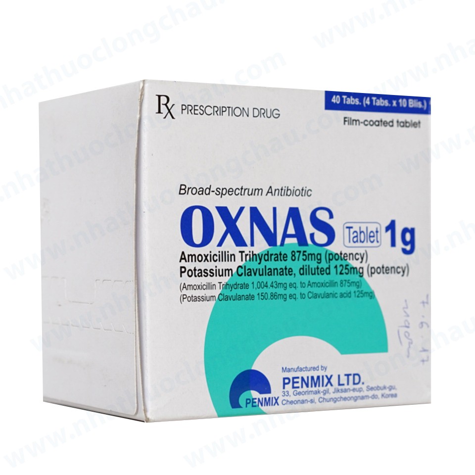 Thuốc oxnas 1g là thuốc gì? có tác dụng gì? giá bao nhiêu tiền?