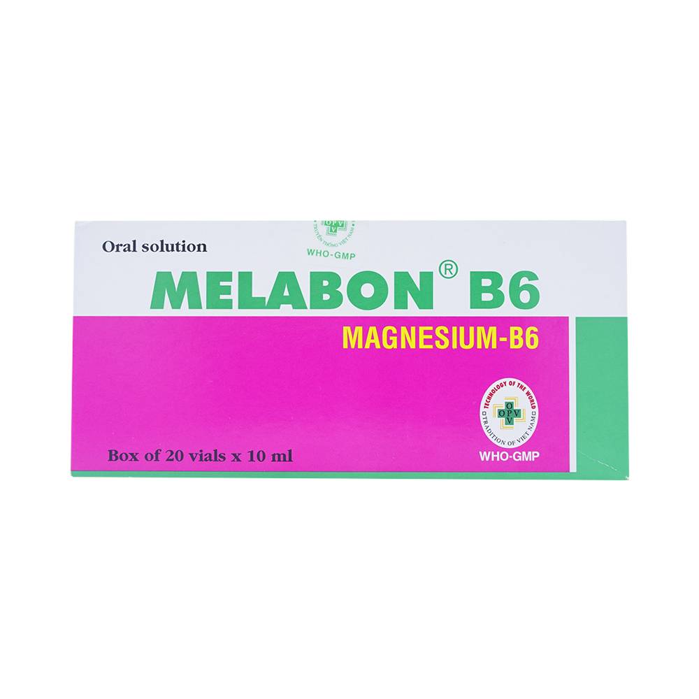 Thuốc melabon b6 10ml là thuốc gì? có tác dụng gì? giá bao nhiêu tiền?