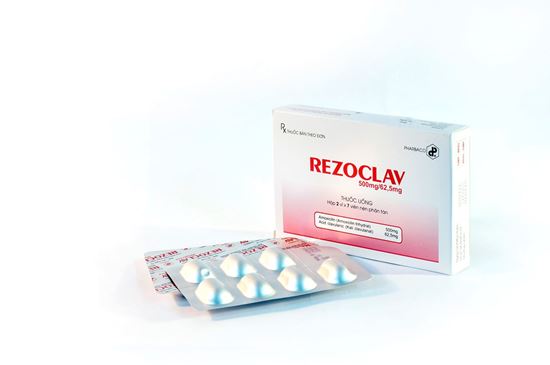 Thuốc rezoclav 500mg/62,5mg là thuốc gì? có tác dụng gì? giá bao nhiêu tiền?