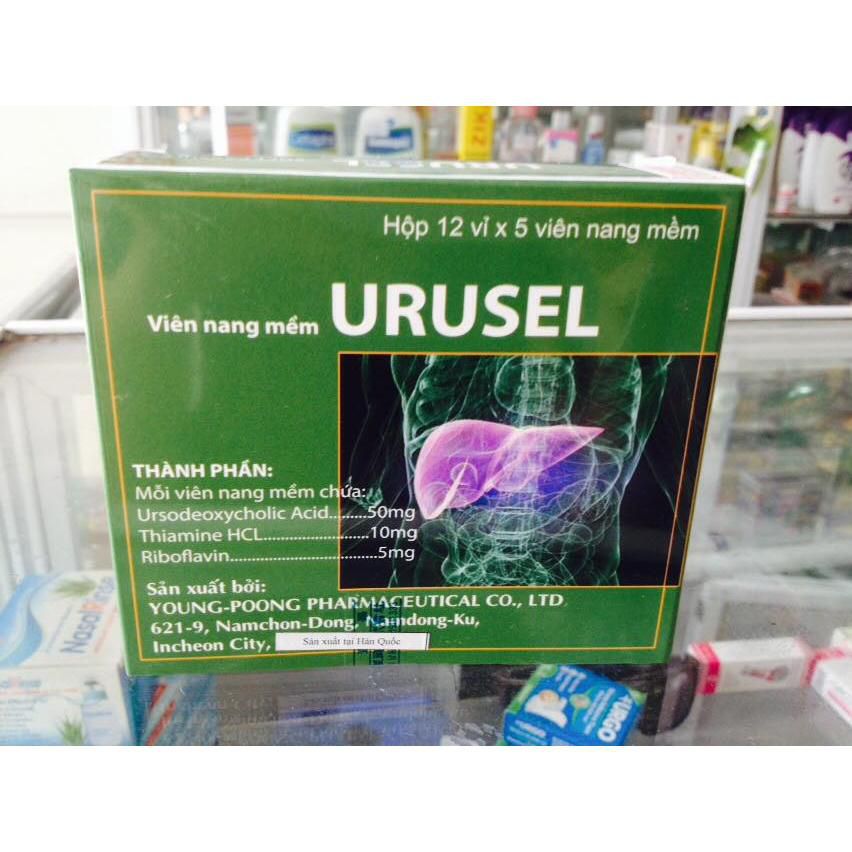 Thuốc urusel soft cap là thuốc gì? có tác dụng gì? giá bao nhiêu tiền?
