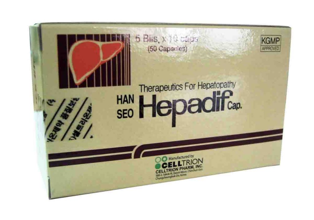 Thuốc hepadif là thuốc gì? có tác dụng gì? giá bao nhiêu tiền?