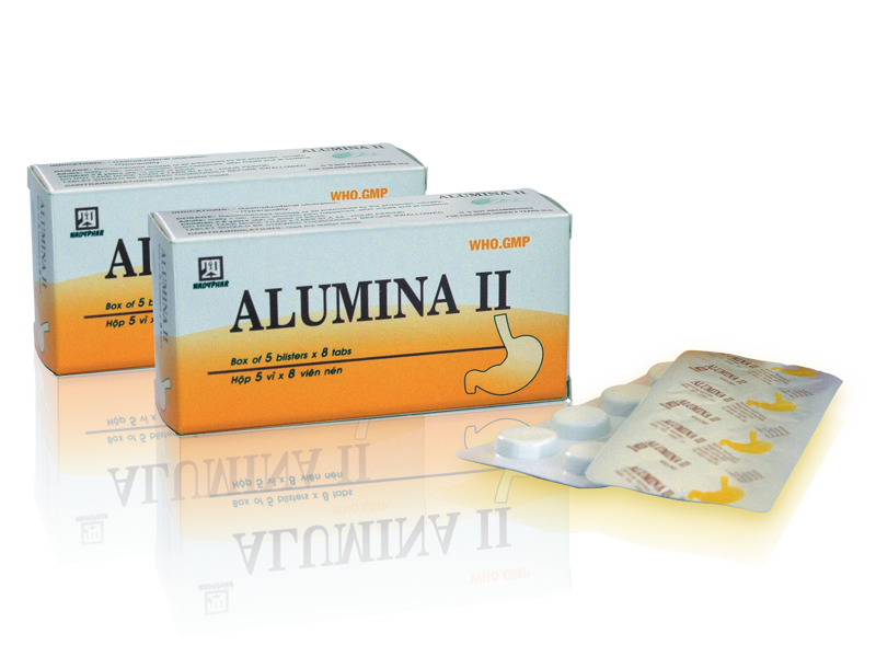 Thuốc alumina 2 là thuốc gì? có tác dụng gì? giá bao nhiêu tiền?