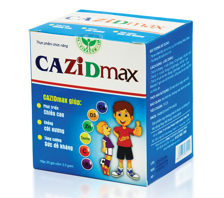Thuốc cazidmax là thuốc gì? có tác dụng gì? giá bao nhiêu tiền?