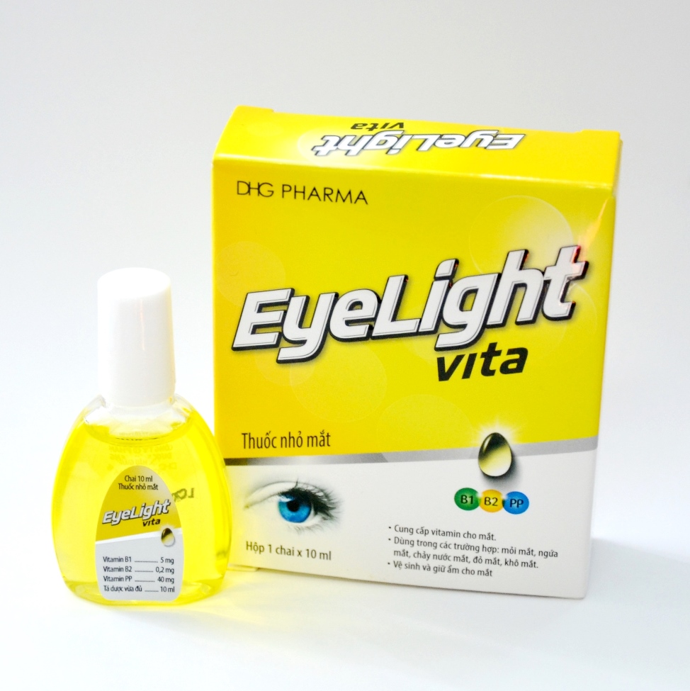 Thuốc Eyelight Vita Yellow 10ml là thuốc gì? có tác dụng gì? giá bao nhiêu tiền?