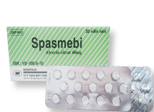 Thuốc spasmebi 40mg là thuốc gì? có tác dụng gì? giá bao nhiêu tiền?