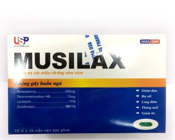 Thuốc musilax là thuốc gì? có tác dụng gì? giá bao nhiêu tiền?