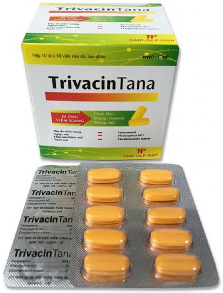 Thuốc trivacintana là thuốc gì? có tác dụng gì? giá bao nhiêu tiền?