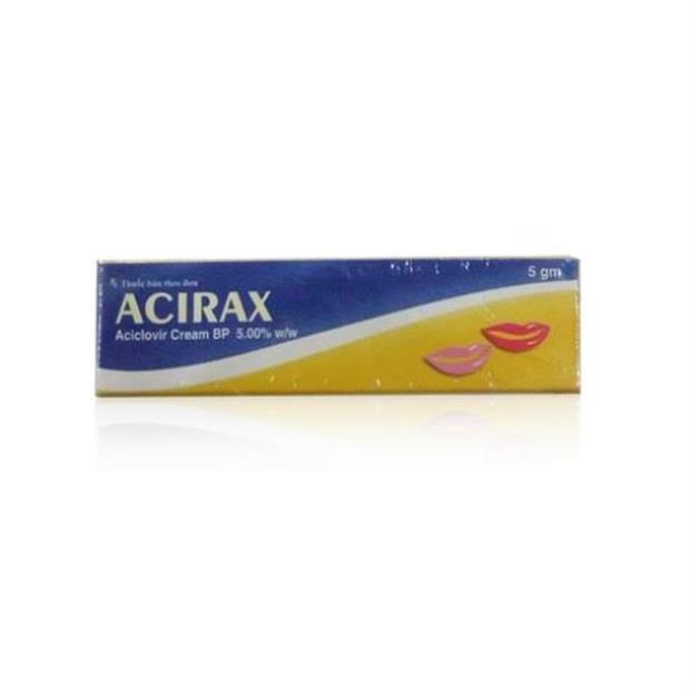 Thuốc acirax 5% 5g là thuốc gì? có tác dụng gì? giá bao nhiêu tiền?