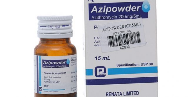 Thuốc azipowder 200mg/5ml là thuốc gì? có tác dụng gì? giá bao nhiêu tiền?
