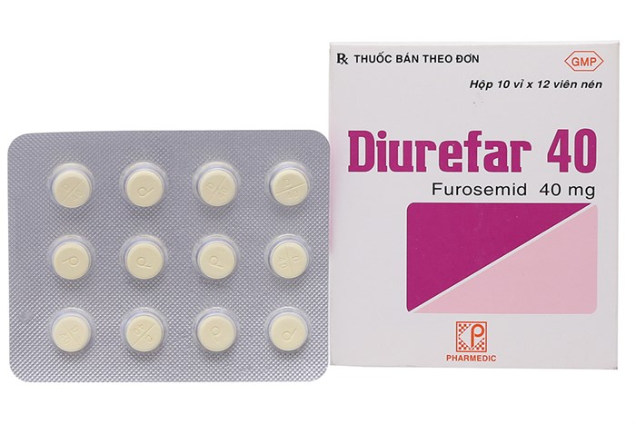 Thuốc diurefar 40 là thuốc gì? có tác dụng gì? giá bao nhiêu tiền?
