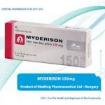 Thuốc myderison 150mg là thuốc gì? có tác dụng gì? giá bao nhiêu tiền?