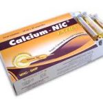 Thuốc calcium nic extra 10ml là thuốc gì? có tác dụng gì? giá bao nhiêu tiền?