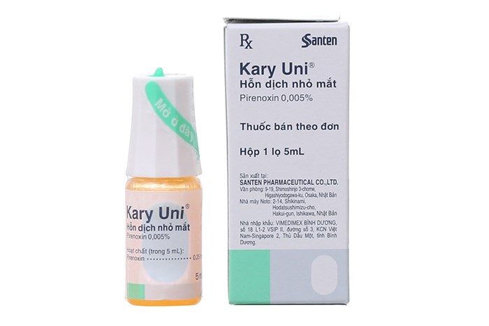 Thuốc kary uni 5ml là thuốc gì? có tác dụng gì? giá bao nhiêu tiền?