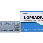 Thuốc lopradium 2mg là thuốc gì? có tác dụng gì? giá bao nhiêu tiền?