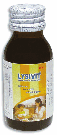 Thuốc lysivit 30ml là thuốc gì? có tác dụng gì? giá bao nhiêu tiền?