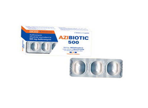 Thuốc azibiotic 500 là thuốc gì? có tác dụng gì? giá bao nhiêu tiền?