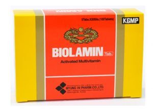 Thuốc biolamin tab là thuốc gì? có tác dụng gì? giá bao nhiêu tiền?