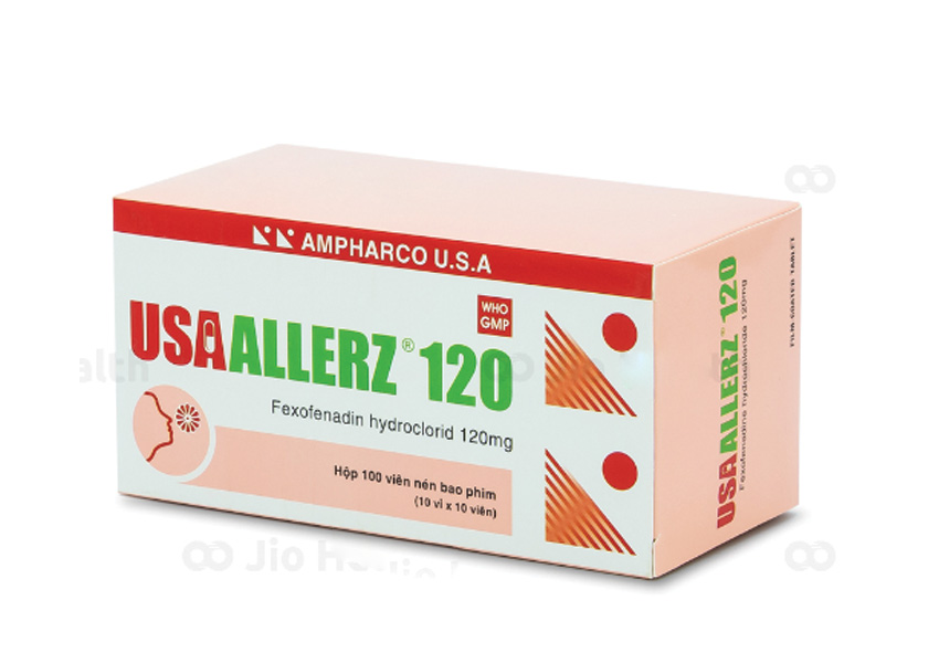 Thuốc usaallerz 120 là thuốc gì? có tác dụng gì? giá bao nhiêu tiền?