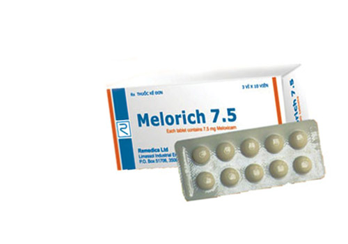 Thuốc melorich 7.5mg là thuốc gì? có tác dụng gì? giá bao nhiêu tiền?