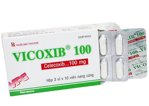 Thuốc vicoxib 100 là thuốc gì? có tác dụng gì? giá bao nhiêu tiền?