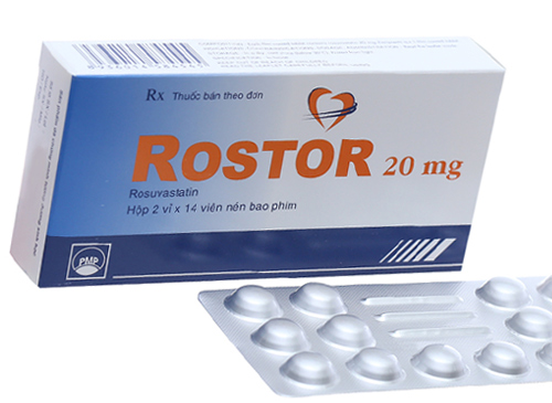 Thuốc rostor 20 là thuốc gì? có tác dụng gì? giá bao nhiêu tiền?
