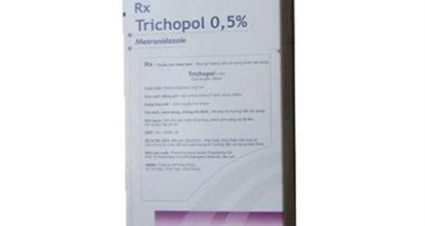 Thuốc trichopol 0.5% là thuốc gì? có tác dụng gì? giá bao nhiêu tiền?