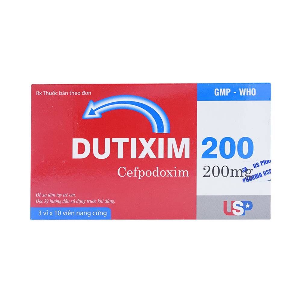 Thuốc dutixim 200 là thuốc gì? có tác dụng gì? giá bao nhiêu tiền?