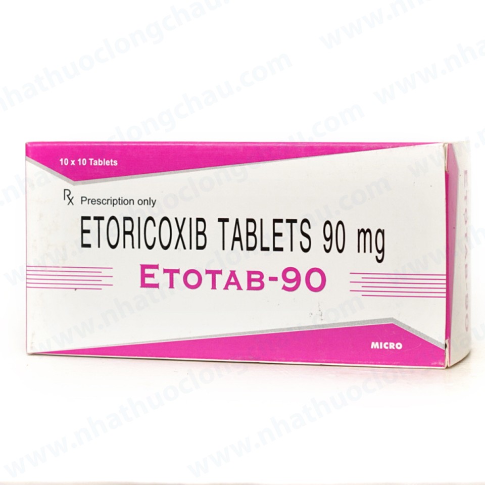Thuốc etotab 90 là thuốc gì? có tác dụng gì? giá bao nhiêu tiền?