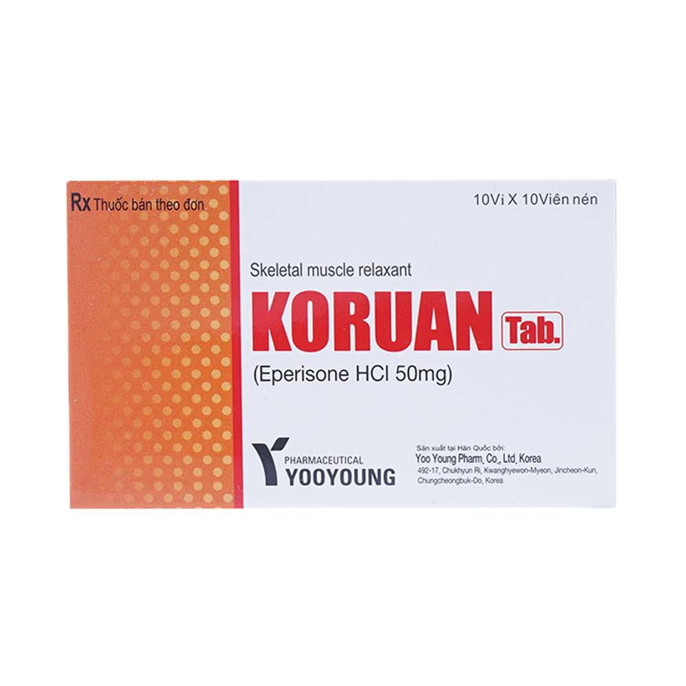 Thuốc koruan 50 là thuốc gì? có tác dụng gì? giá bao nhiêu tiền?