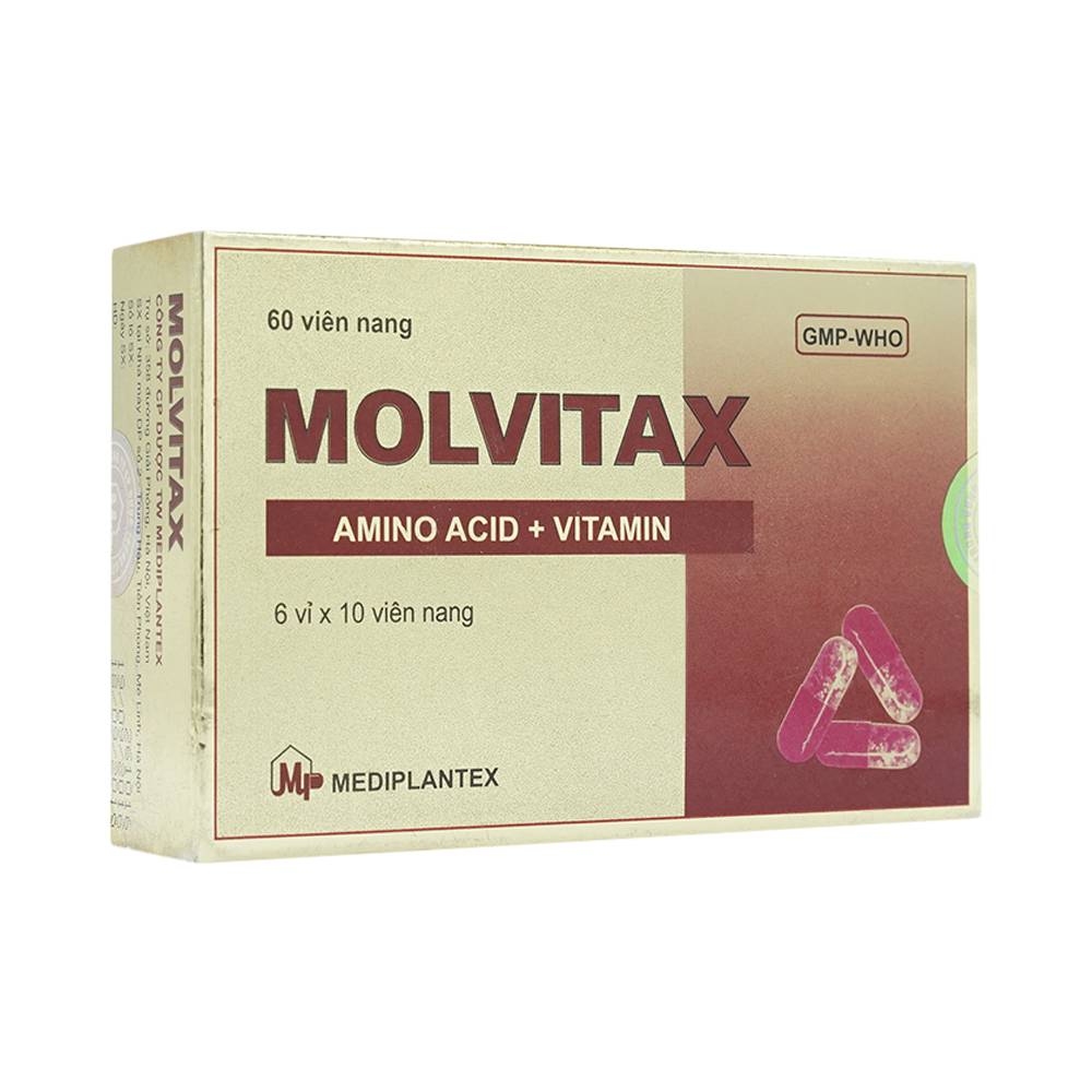Thuốc molvitax là thuốc gì? có tác dụng gì? giá bao nhiêu tiền?