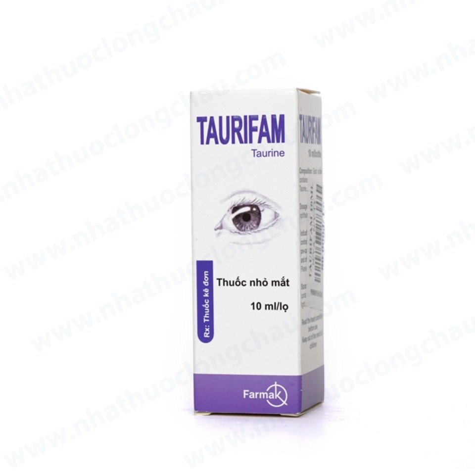 Thuốc taurifam 10ml là thuốc gì? có tác dụng gì? giá bao nhiêu tiền?