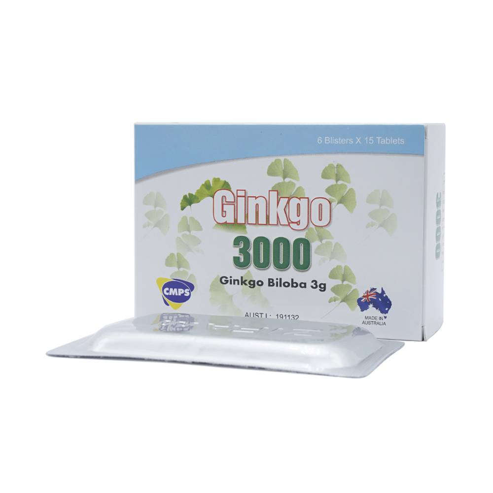 Thuốc ginkgo 3000 là thuốc gì? có tác dụng gì? giá bao nhiêu tiền?
