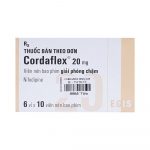 Thuốc cordaflex 20mg là thuốc gì? có tác dụng gì? giá bao nhiêu tiền?
