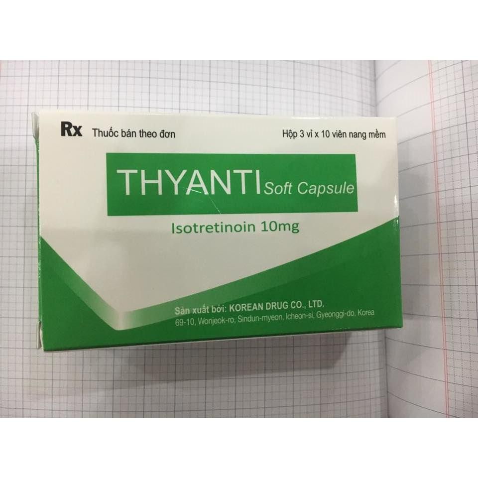 Thuốc Thyanti Soft Capsule là thuốc gì? có tác dụng gì? giá bao nhiêu tiền?