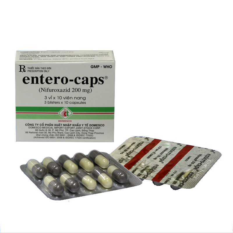 Thuốc entero caps là thuốc gì? có tác dụng gì? giá bao nhiêu tiền?