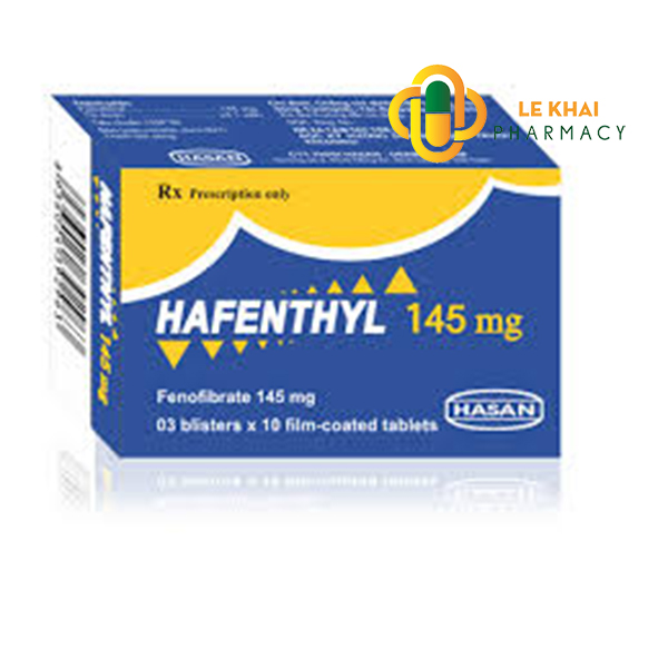 Thuốc hafenthyl 145mg là thuốc gì? có tác dụng gì? giá bao nhiêu tiền?
