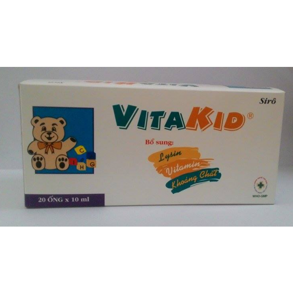 Thuốc vitakid 10ml là thuốc gì? có tác dụng gì? giá bao nhiêu tiền?