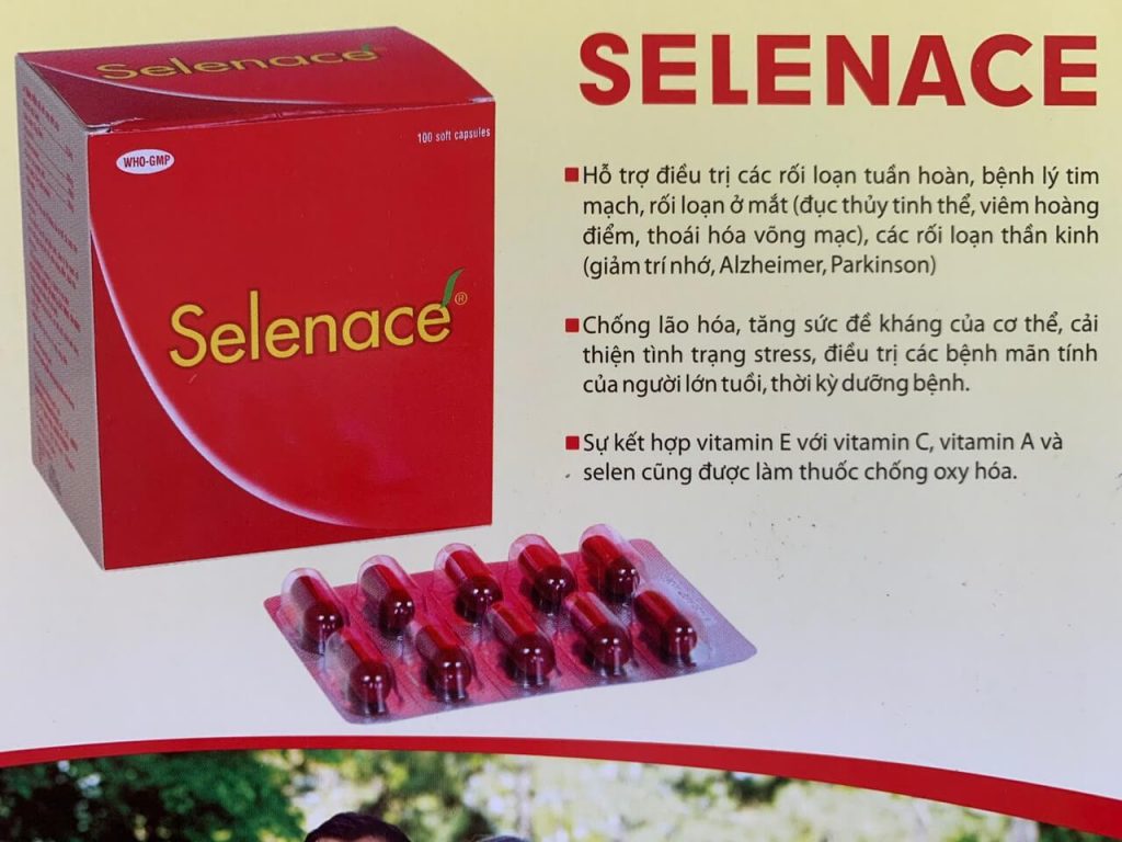 Thuốc selenace là thuốc gì? có tác dụng gì? giá bao nhiêu tiền?