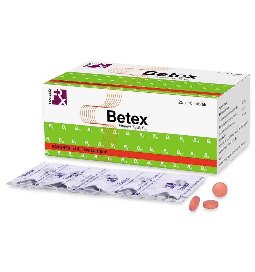 Thuốc betex tab là thuốc gì? có tác dụng gì? giá bao nhiêu tiền?