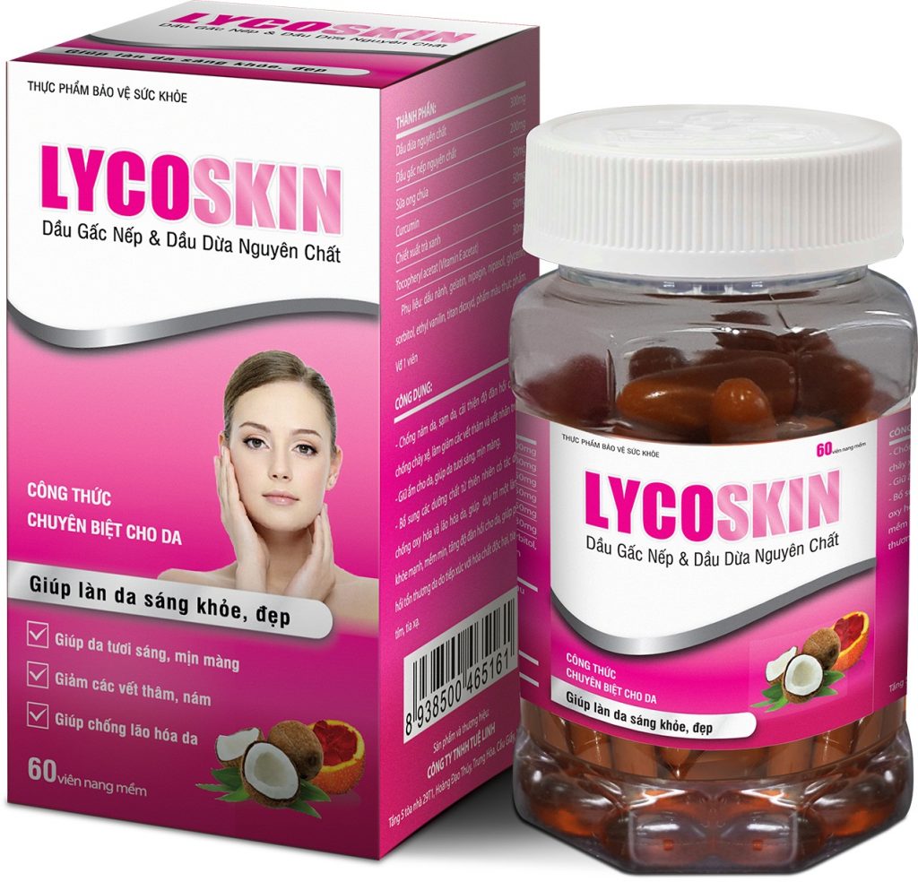 Thuốc TPCN lycoskin là thuốc gì? có tác dụng gì? giá bao nhiêu tiền?