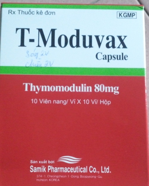 Thuốc t-moduvax là thuốc gì? có tác dụng gì? giá bao nhiêu tiền?