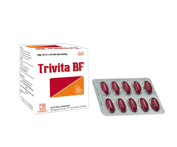 Thuốc trivita bf là thuốc gì? có tác dụng gì? giá bao nhiêu tiền?