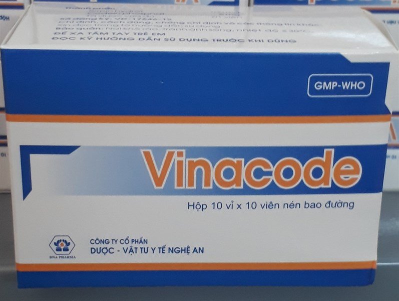 Thuốc vinacode 5mg là thuốc gì? có tác dụng gì? giá bao nhiêu tiền?